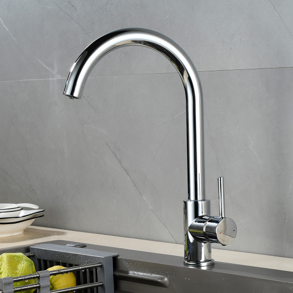 Смеситель Rossinka Z35-36 для кухни с подключением к фильтру питьевой воды