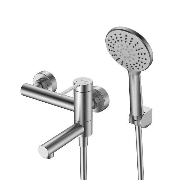 Смеситель Rossinka RSF-1722S-SSN для ванны с поворотным изливом