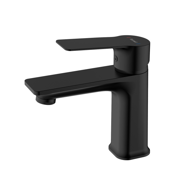 Смеситель Rossinka RS27-11BL для раковины монолитный