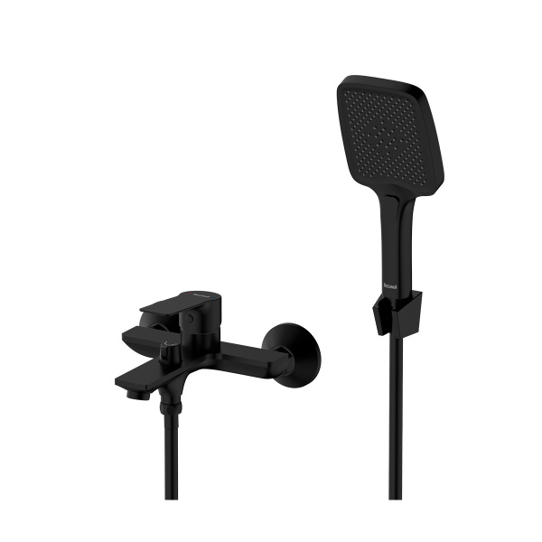 Смеситель Rossinka RS27-30BL для ванны с монолитным изливом